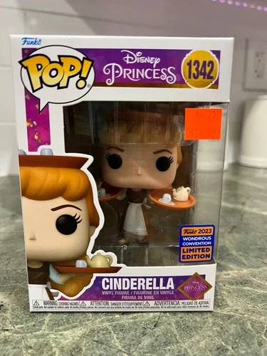 Funko Pop Disney Cinderella #1342 Wondercon Exclusive w/protector