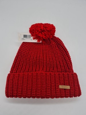 Barts Jungen Edin Beanie Wintermütze, Strickmütze, Rot, 55cm