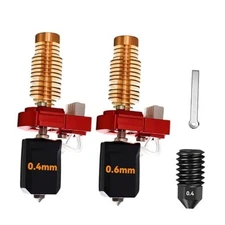 2.0 Version AD5M Nozzle 0.4+0.6mm Upgrade Hotend for Flashforge Adventurer 
