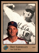Bret Saberhagen 1992 Studio #69 Mets MLB READ FREE SHIPPING AutographDen
