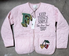 First Row Jacket Size medium Color Pink