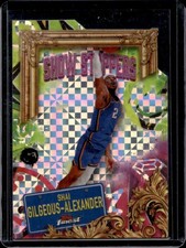 2024-25 Finest Shai Gilgeous-Alexander Showstoppers Refractor X-Fractor #S-7