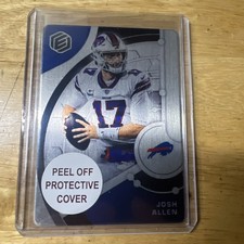 JOSH ALLEN 2022 Panini Elements METAL Insert SP /199 Card #1 BUFFALO BILLS
