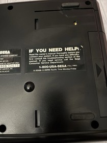 Sega Genesis Model 1 Console Only NON TMSS High Definition Graphics TESTED #11