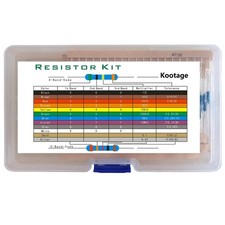 Kootage 760 Pcs 38 Values 1/4W Resistor Kit from 1 Ohm to 1M Ohm 1/4 Watt 1 ...