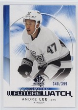 2024-25 SP Authentic Future Watch Limited Blue 348/399 Andre Lee #172 0nr3