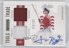 2020 Absolute Tools of the Trade 2 Swatch Signatures Josh Rojas Rookie Auto RC