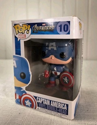 Funko Pop! Captain America #10 Marvel Avengers Retired (2012)