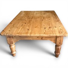 Large Rustic Reclaimed Pine Coffee Table Farmhouse Country Cottage Table