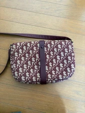 Christian Dior Trotter Shoulder bag Vintage Authentic Used From Japan