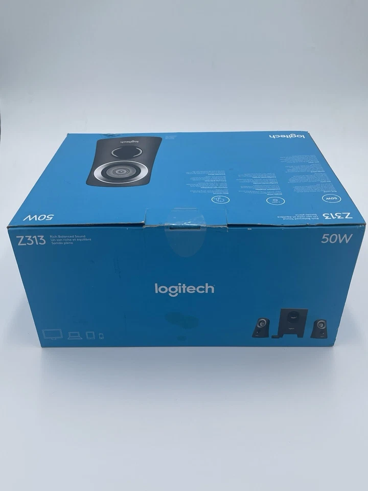 Logitech Z313 - 50W 3,5mm Eingang Soundsystem Schwarz. Offizielle BestBuy Veröffentlichung - Bild 4 von 4