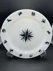Vintage PYREX Zodiac Plate Serving Dish MCM Milk Glass RARE Promotional 1960’s