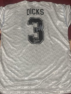 Julian Dicks Signed West Ham Official Retro Shirt wCOA