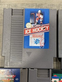 Nintendo NES Vintage Game Lot of  7 UNTESTED Need Cleaning Double Dragon III Etc