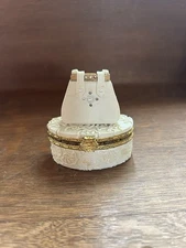 The Leonardo Collection - Ladies Purse Design Trinket Box With Lid