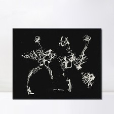 Framed Canvas Giclee Print Art Triad by Jackson Pollock Wall Art Home Decor