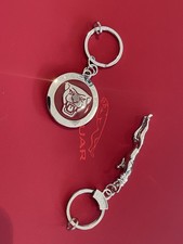 Jaguar Factory Leaper And Growler Keychain Set with Gift Box