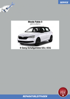 PDF Skoda Fabia 3 (2014-2021) Reparaturanleitung 6-Gang Schaltgetriebe 02U 0DQ