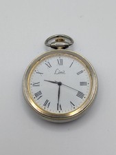 Limit Pocket Watch Loose CaseBack Roman Numerals For Parts / Repair 39.97mm