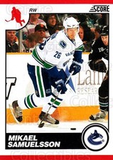 2010-11 Score Glossy #461 Mikael Samuelsson