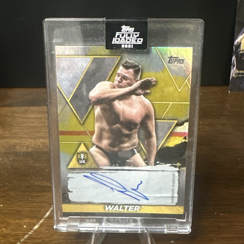 2021 WWE Topps Fully Loaded Future Stars Auto /75 Walter #S-W