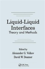 Liquid-Liquid InterfacesTheory and Methods (Paperback or Softback)
