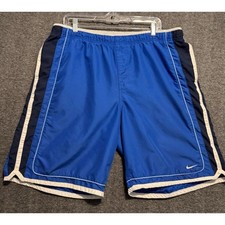 Vintage Nike Swim Trunks Mens XL Mesh Lined Pool Shorts Beach Gray Tag 90s Y2K