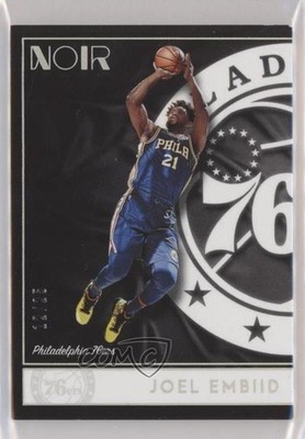 2018-19 Panini Noir Icon Edition Holo Silver 12/25 Joel Embiid #105 10ti
