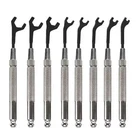 Moody Tool 58-0161 Open End Wrench Set, 30 Deg, 2.5-7Mm, 8 Pc