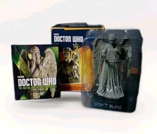 DOCTOR WHO: LIGHT-UP WEEPING ANGEL AND ILLUSTRATED BOOK By Richard Dinnick *NEW*
