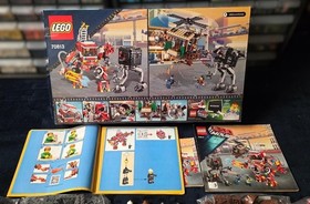 LEGO Movie Rescue Reinforcements 70813 &ndash; Complete Build &ndash; Box & Instructions &ndash; M