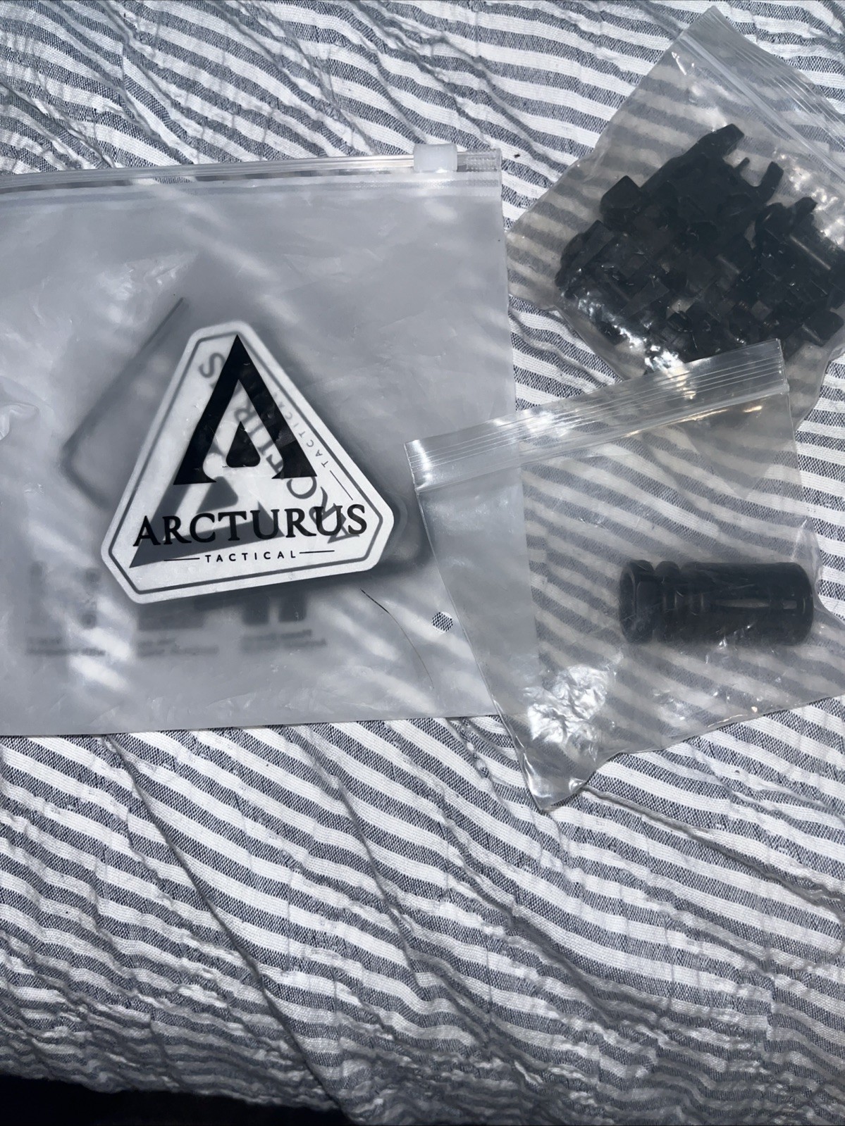 Arcturus LWT MK1 11.1v LiPo Battery 2 Mags Feyachi Flashlight Accessories Used