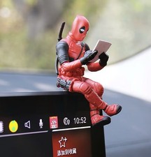 X-men Marvel Deadpool Car Dashboard Decoration Mini Figurine Interior Ornament