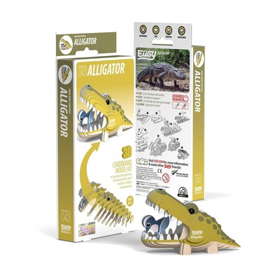Eugy / EUGY - 3D Bastelset Alligator /  9421035150415