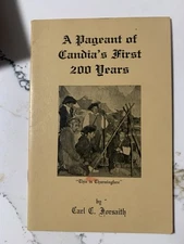 A Pageant Of Candia First 200 Years Pamphlet Program Vintage Rare NH History!!