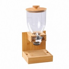 Wooden Grain Dispenser Messhassle-Free for Pantry