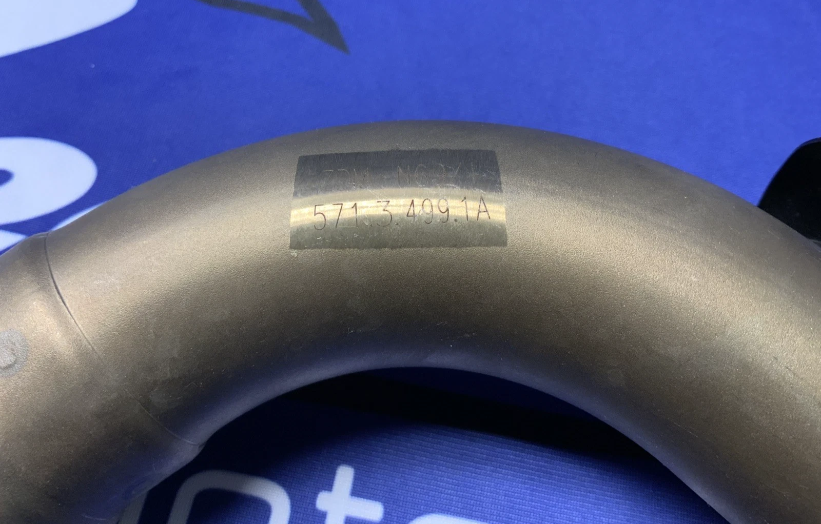 Ducati Mid Pipe Vertical Connecting Pipe Scrambler 2019-2022 OEM 57114951AB