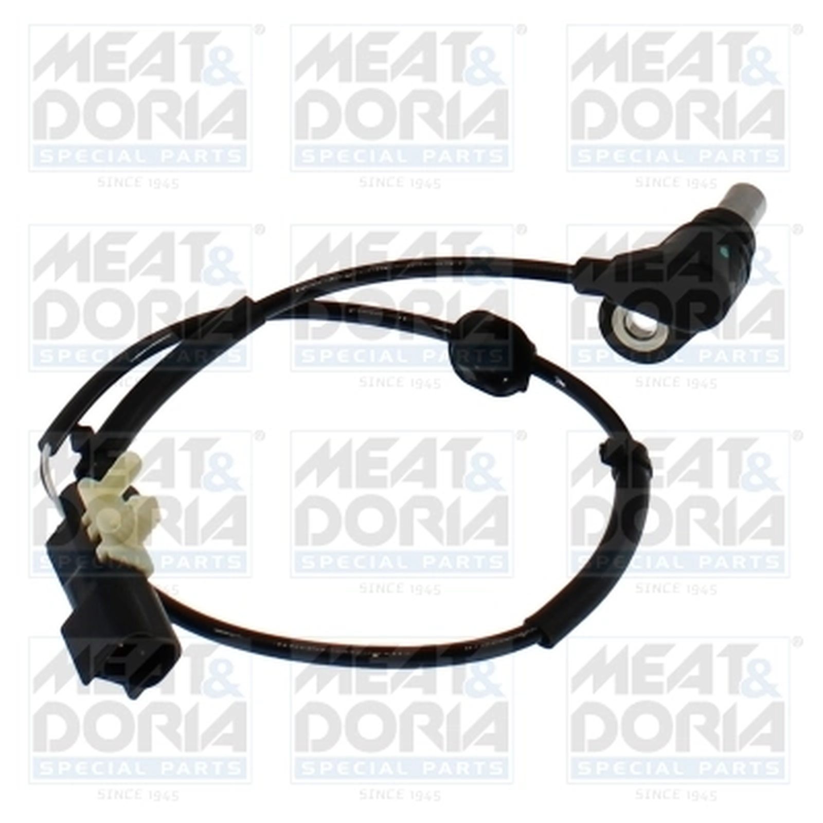 1x ORIGINAL® Meat - Doria Sensor, Raddrehzahl Hinten, Rechts für Ford RANGER