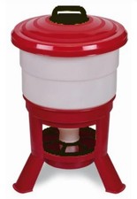 Plastic Dome Feeder  Heavy Duty Plastic Feed Poultry 60lb