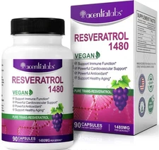 Acentisl Labs Resveratrol 1580