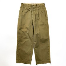 60s 50s Army Chino Military ARMY Chino Pants 45 Khaki Vintage Made in America US