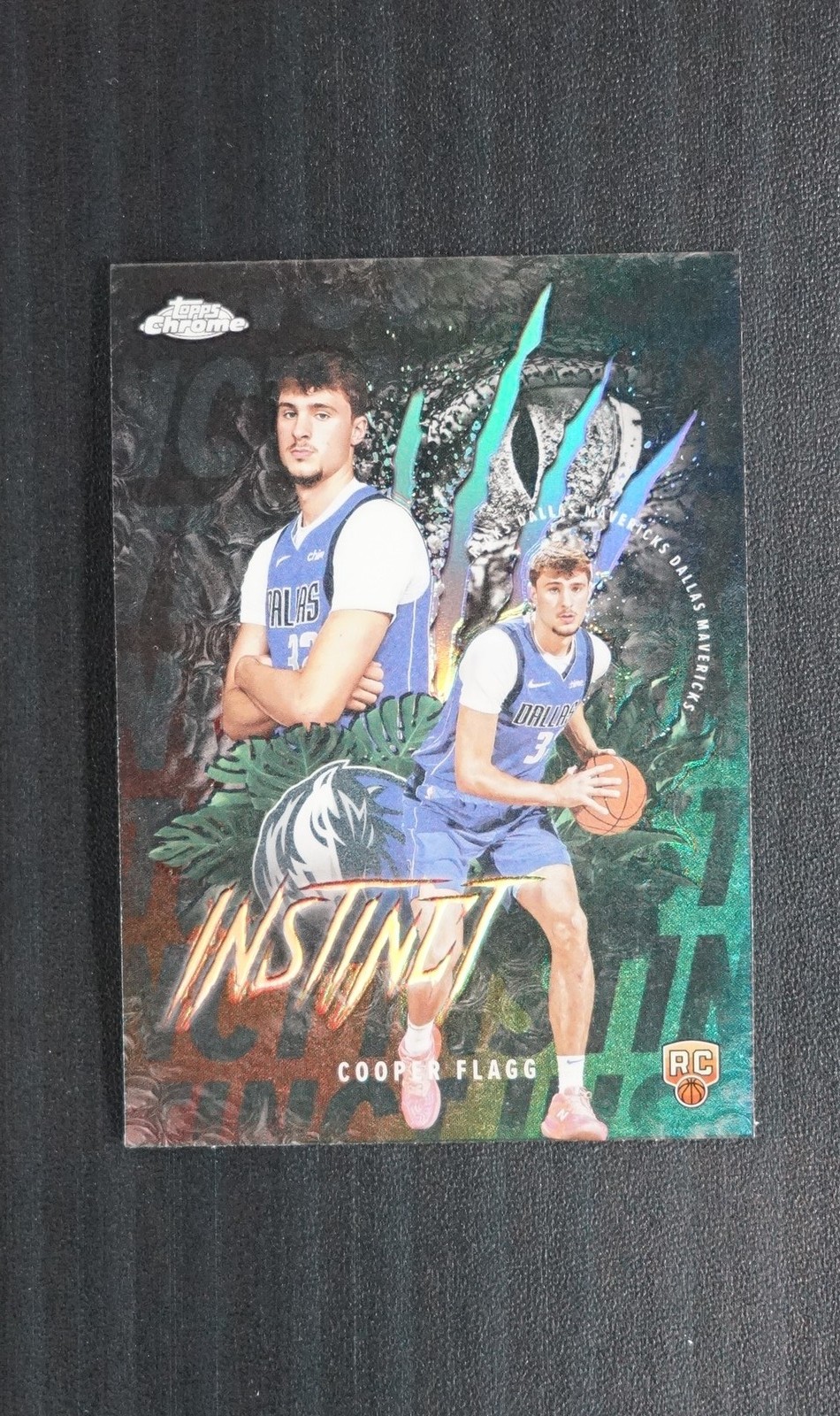 2025-26 Topps Chrome Cooper Flagg RC Instinct Refractor