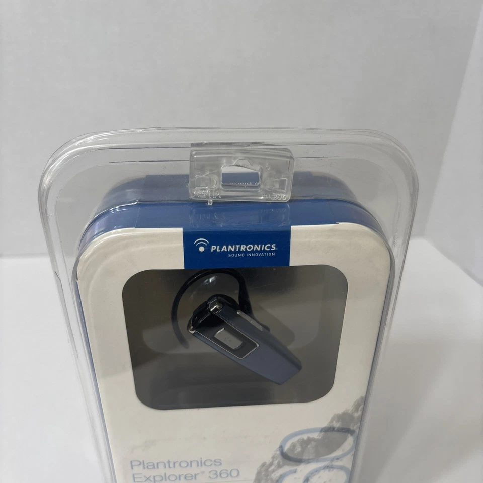 Plantronics Explorer 360 Bluetooth Headset slim Earloop for hands-free calls NEW - Image 2 of 4