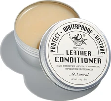 All-Natural Leather Conditioner and Cleaner,Made with Mink Oil Beesw