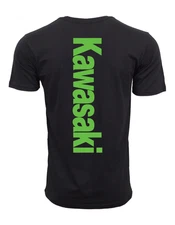 KAWASAKI MOTORCYCLE  GRAPHIC T SHIRT BLACK