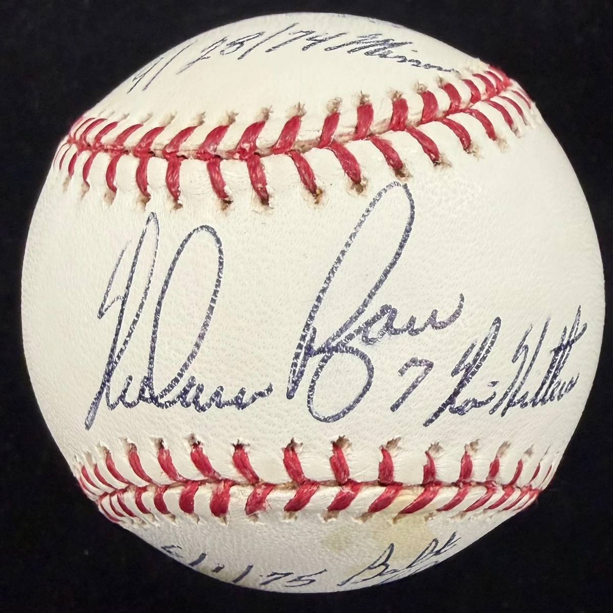 Nolan Ryan Original Autographed Baseball MLB Balls for sale | eBay