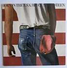 Bruce Springsteen Born In The USA Vinyl Lp 1984 1st Press Ludwid Cut W/Lyrics