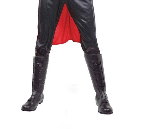 Stivali costume da uomo neri Star Wars X-Men Batman Darth Vader Kylo Ren Avengers - Foto 3 di 7