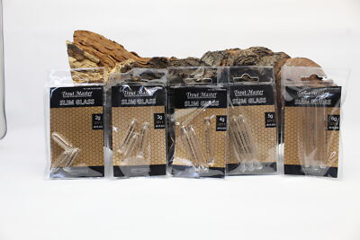 Spro Trout Master Glass Weights Slim Glass 2g 3g 4g 5g 6g Inhalt 3 Stück NEW