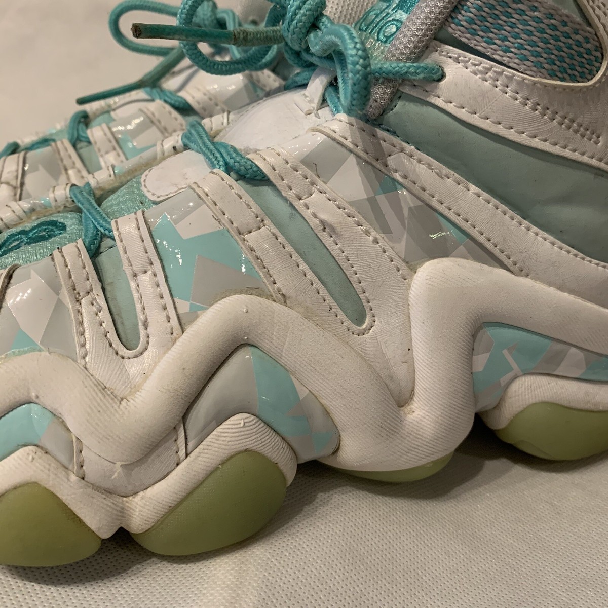 adidas Crazy 8 Kobe Bryant KB8 White Carbon/Frost Glacier RARE
